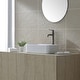 preview thumbnail 25 of 33, Kraus Elavo 19 inch Rectangle Porcelain Ceramic Vessel Bathroom Sink