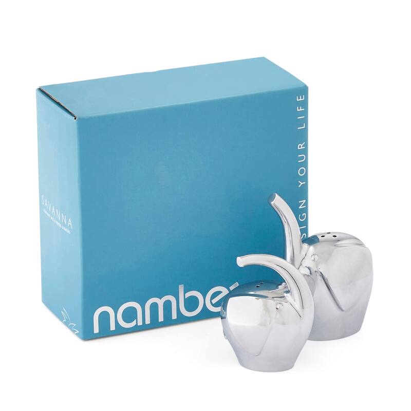 Nambe Savanna Salt and Pepper Shakers