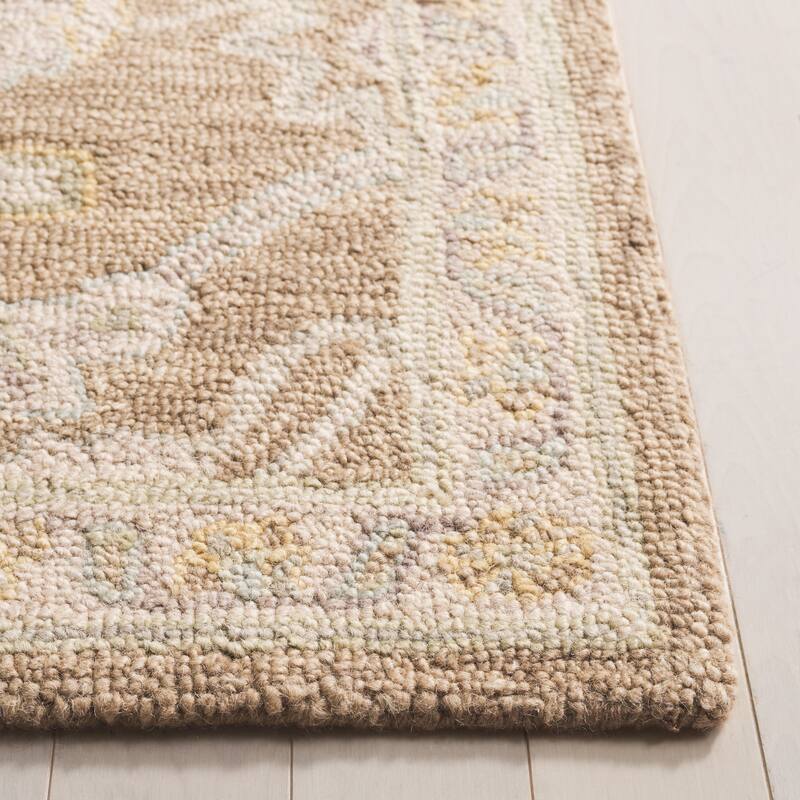 SAFAVIEH Handmade Blossom Eefke Modern Floral Wool Rug