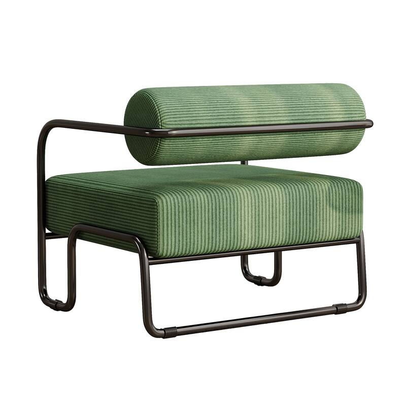 Upholstered Accent Chair Lazy Sofa Chair