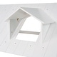 preview thumbnail 9 of 24, Full House Bed with Trundle - Safety-Enhanced Wood Design
