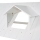 preview thumbnail 17 of 16, Full Size House Bed Wood Bed With Twin Size Trundle