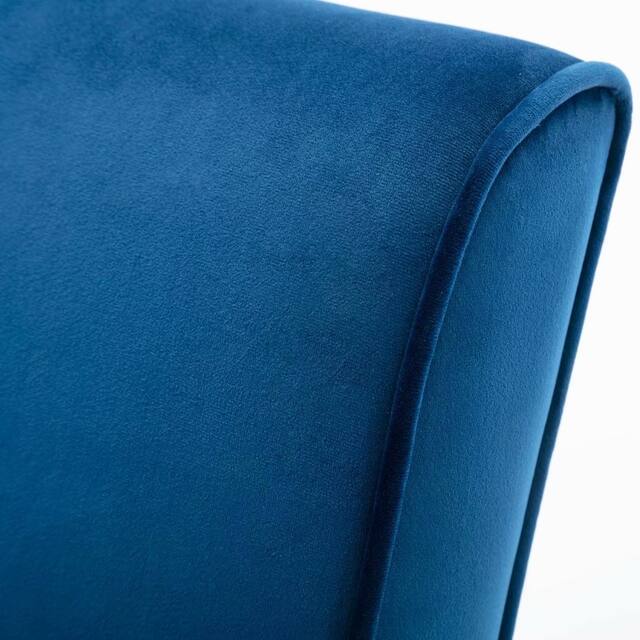 Morden Fort Velvet Upholstered Armchair, Bedroom Accent Chair, for Living Room Bedroom Club Office