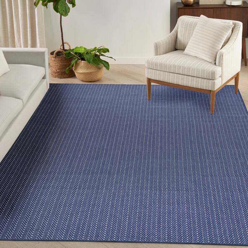 Nourison Horizon Indoor/Outdoor Chevron Area Rug
