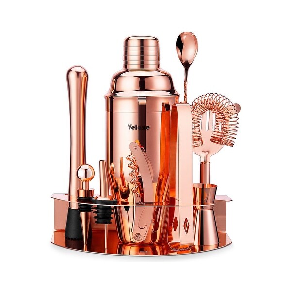 KIT MEZCALERO MITRE 750mlセット Velaze 10-Pieces Cocktail Set Kit Drink Mixer Shaker Bar