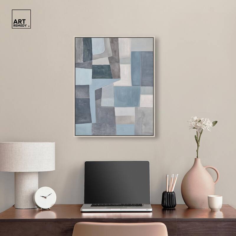 Tessellated Tones I Canvas by Art Remedy