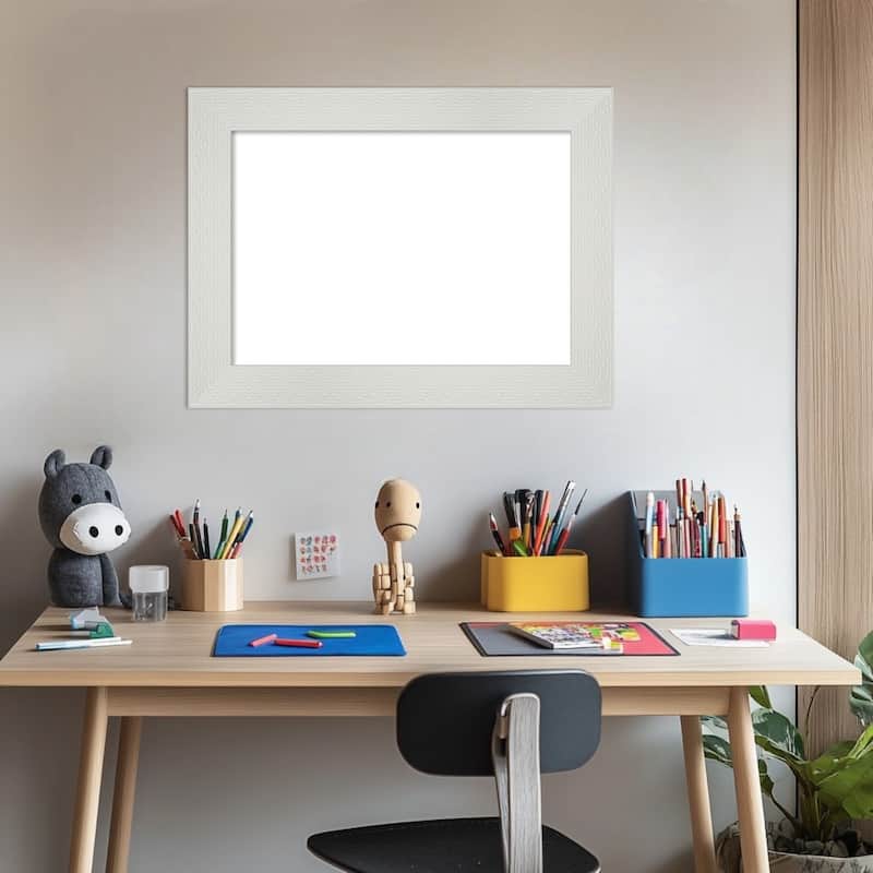 Amanti Art Mosaic Gold Framed Dry Erase Magnetic Board