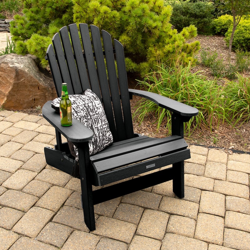 HIGHWOOD King-Size Folding and Reclining Adirondack Chair