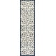 preview thumbnail 143 of 161, JONATHAN Y Ourika Vintage Filigree Textured Weave Indoor/Outdoor Area Rug 2 X 10 - Navy/Beige
