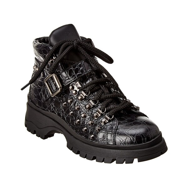 prada crocodile boots