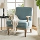 preview thumbnail 11 of 32, Rinaldo Farmhouse Polyester Armchair with Comfortable Backrest and Cushion by HULALA HOME