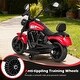 preview thumbnail 12 of 38, Gymax Kids Motorcycle w/Headlight Music Training Wheels Foot Pedal for
