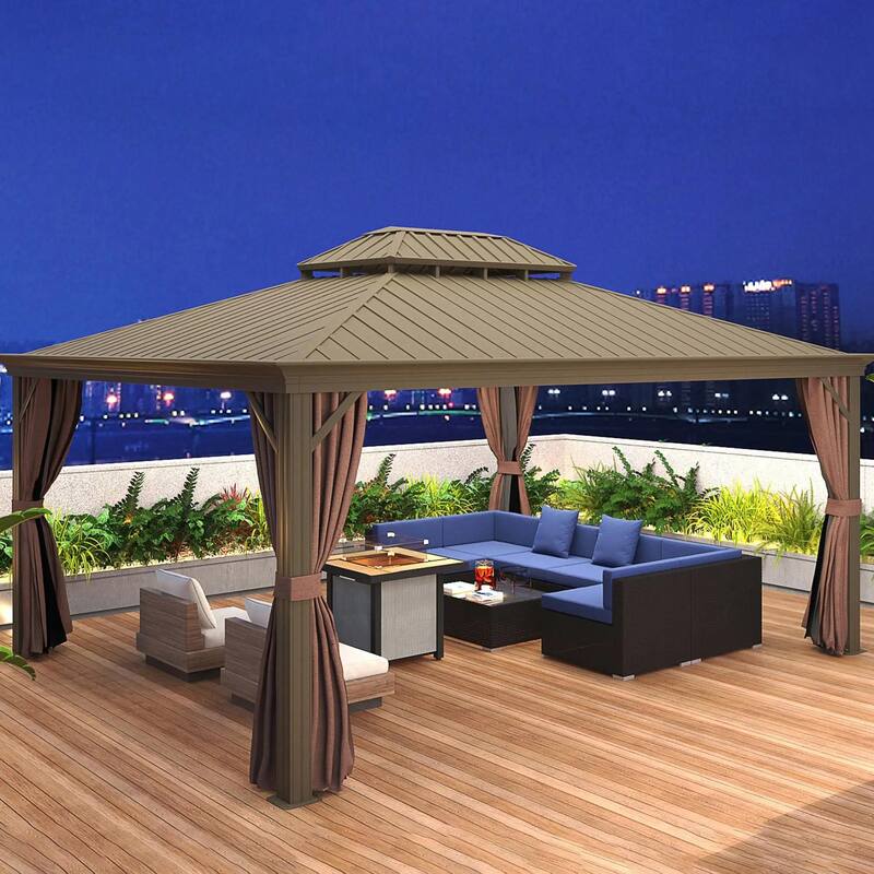 7PCS Patio Sectional,PE Rattan Sofa Coffee Table,Pillows,All Weather