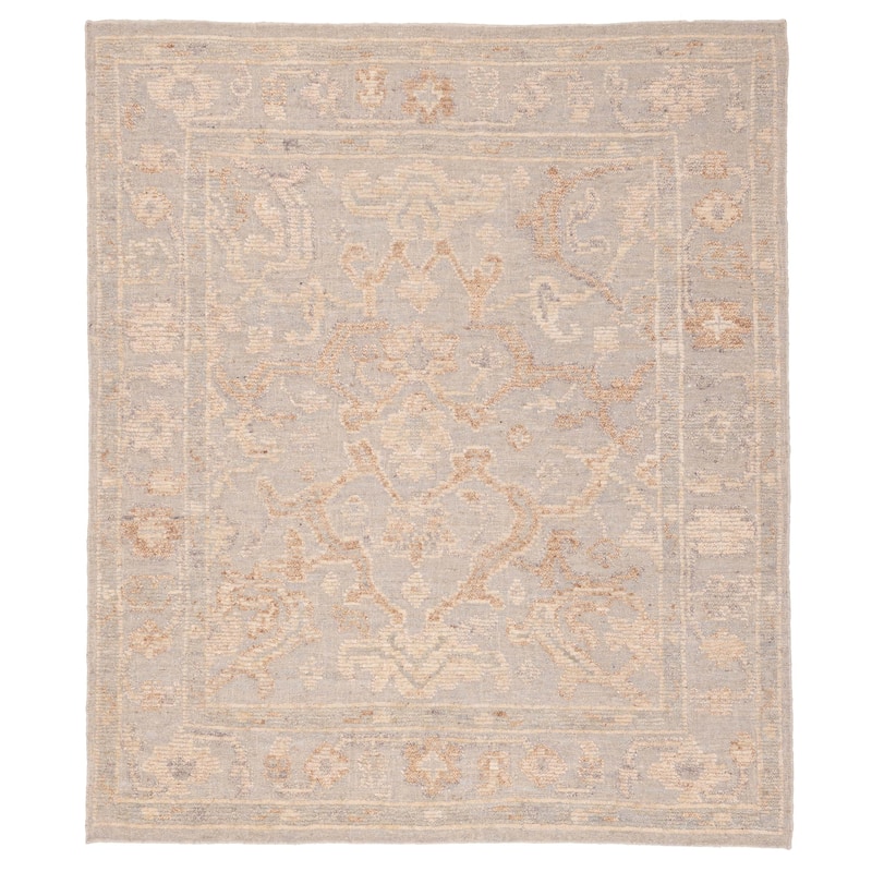 ECARPETGALLERY Hand-knotted Looma Light Denim Blue Wool Rug - 8'3 x 9'10