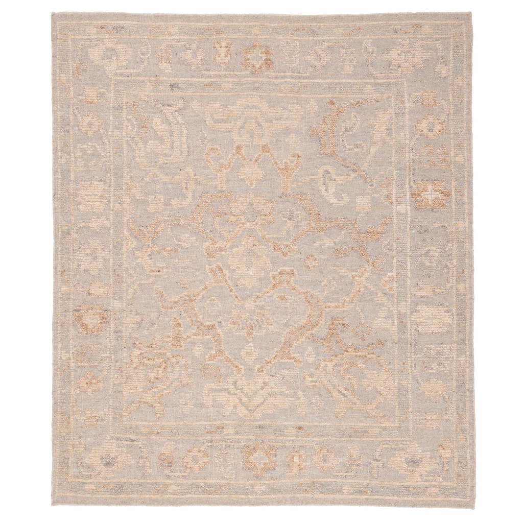 ECARPETGALLERY Hand-knotted Looma Light Denim Blue Wool Rug - 8'3 x 9'10