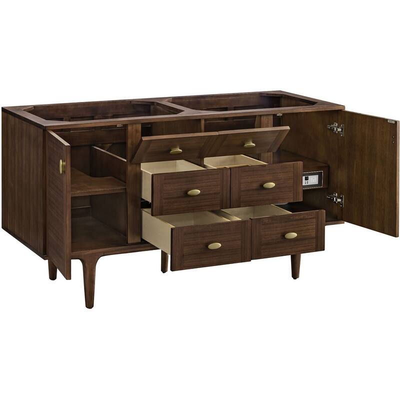 James Martin Vanities 670-V60D Amberly 60" Free Standing or Wall