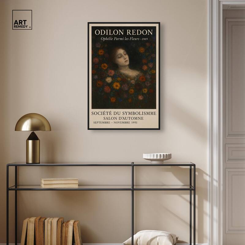 Redon's Beauty Canvas by Art Remedy