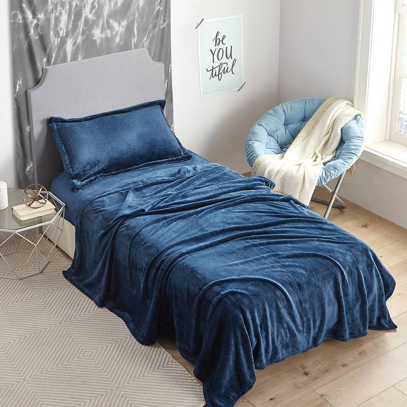 Coma Inducer® Me Sooo Comfy Bed Sheet Set - Twin XL - Nightfall Navy