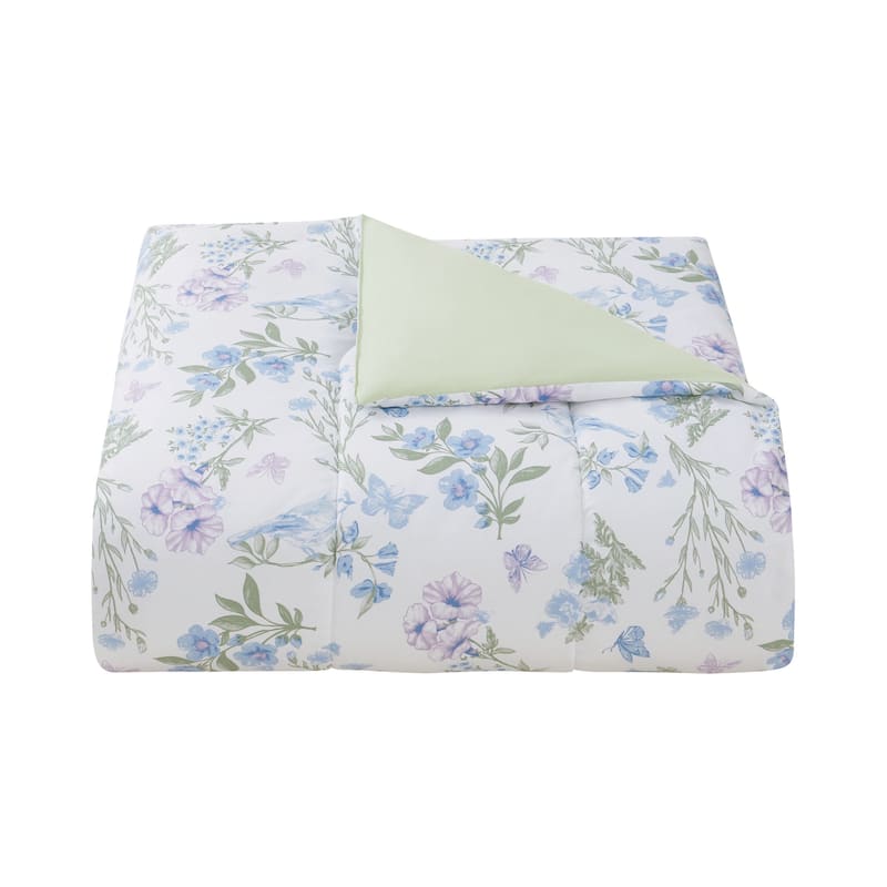 Bird Garden 5 Piece Comforter/Quilt Set