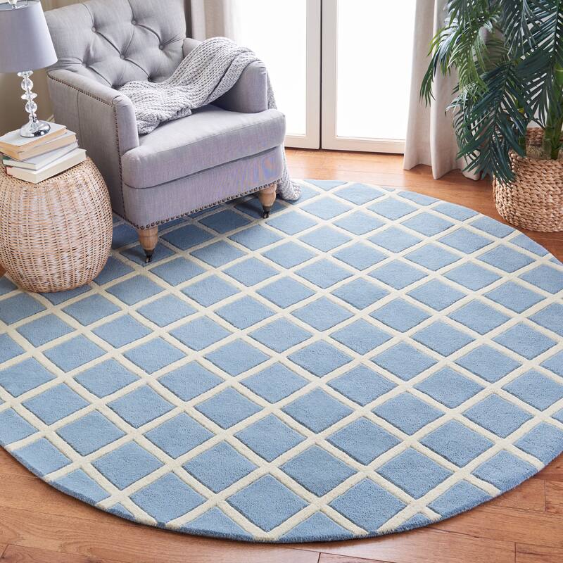 SAFAVIEH Handmade Chatham Retha Modern Moroccan Wool Rug