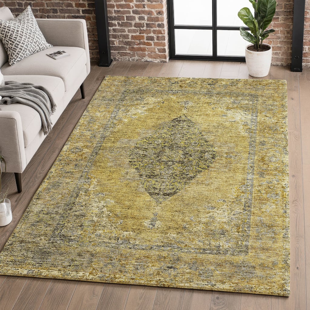 Premium Washable Super Soft Vintage Traditional Mayfield Rug