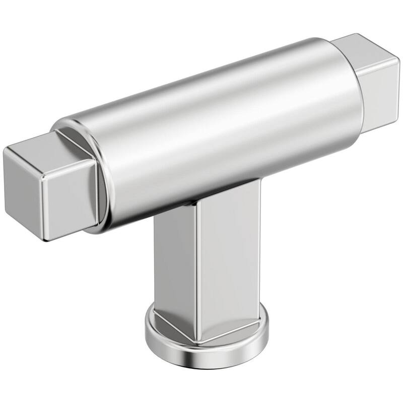 Amerock BP37481 Balon 9/16" Smooth Bar Cabinet Knob - Polished Chrome