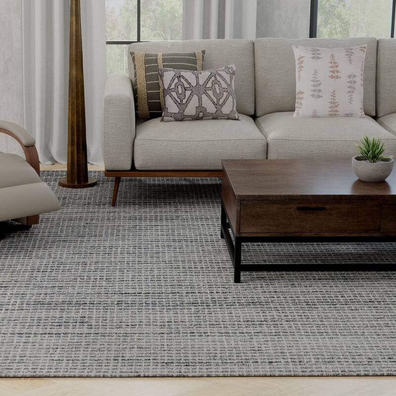 Alora Decor Weston Hand-tufted Solid Wool Rug