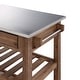 preview thumbnail 20 of 23, Firebranch Wire-brush Kitchen Cart
