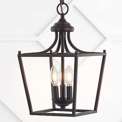 Camden Light Iron Classic Midcentury Pendant Lantern by JONATHAN Y