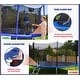 preview thumbnail 5 of 5, Machrus 12 ft Round Trampoline w/Safety Enclosure & Basketball Hoop with Ball & Pump - Outdoor Trampoline for Kids - Adults