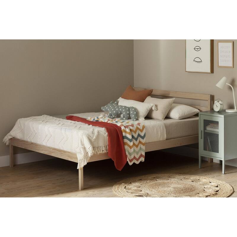 South Shore Sweedi Wooden Bed