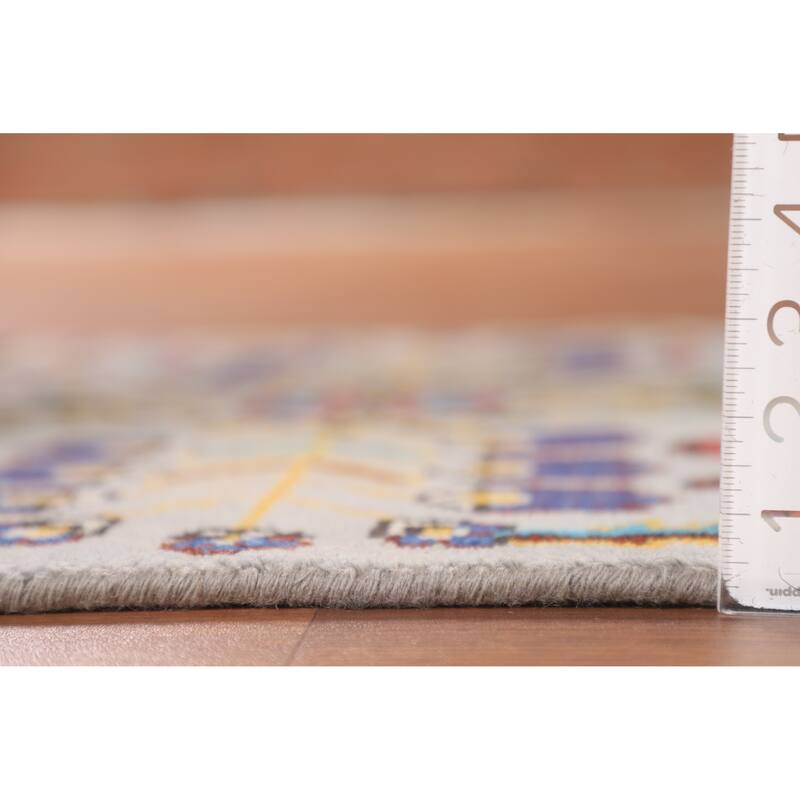 All-Over Ziegler Oriental Accent Rug Hand-Knotted Wool Carpet - 2'9" X 5'0"