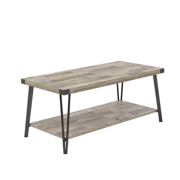 Wood Rectangular Coffee Table