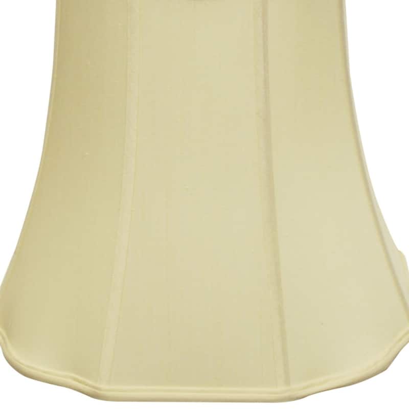 Softback Lampshade with Washer Fitter, Antique White
