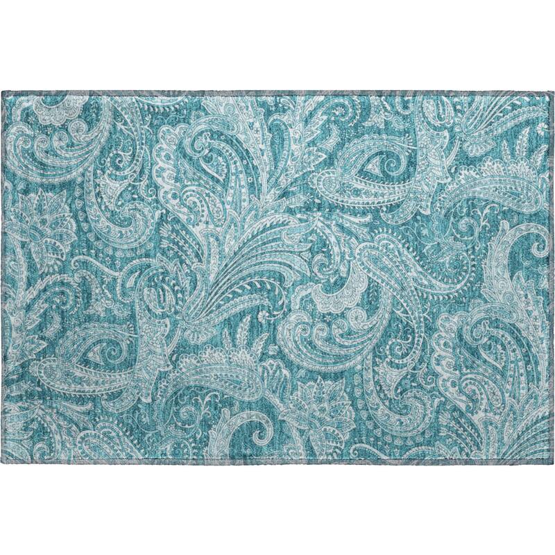 Premium Washable Super Soft Traditional Paisley Mayfield Rug