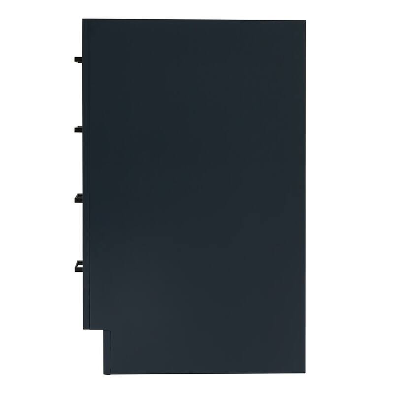 Ariel T042S-BC Hepburn 42" Single Free Standing Vanity Cabinet Only