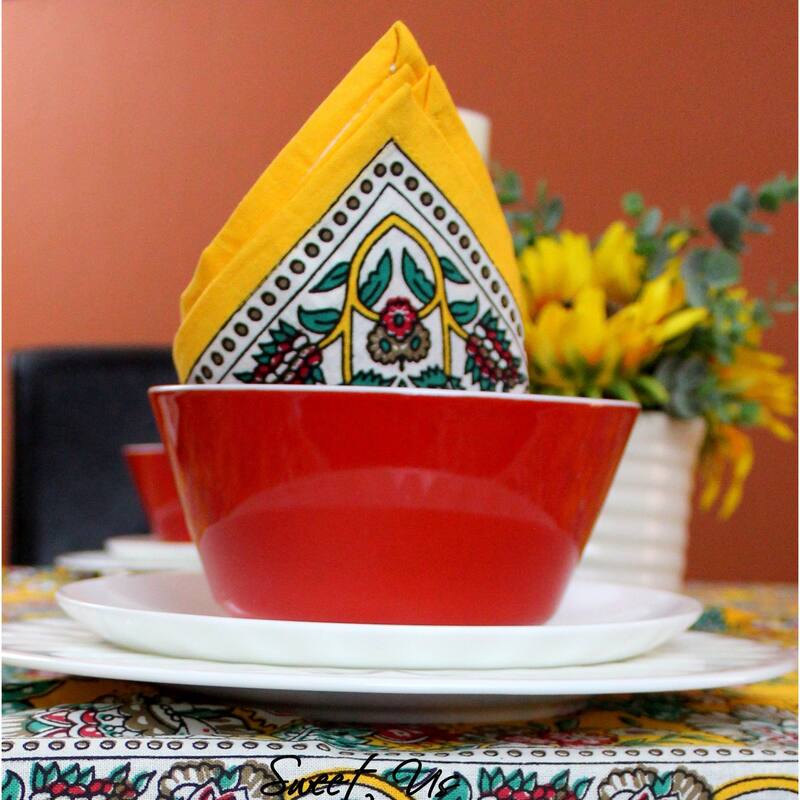 Luxuriant Floral Cotton French Country Tablecloth Collection