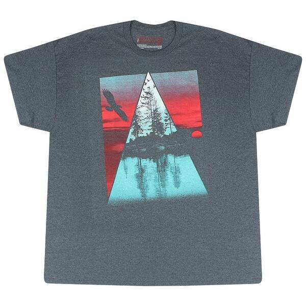 Shop Tony Hawk Triangle Contrast Men S Grey T Shirt Overstock