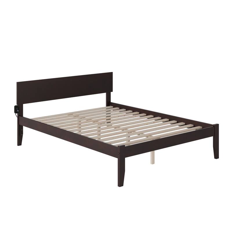 Orlando King Platform Bed in Espresso