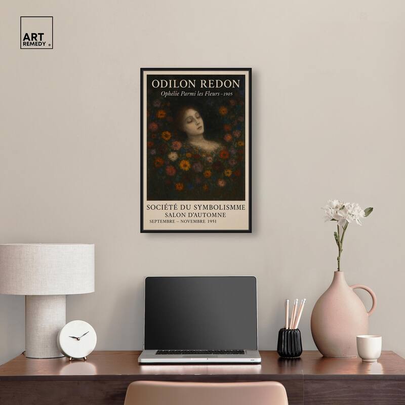 Redon's Beauty Canvas by Art Remedy