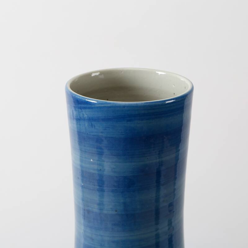 Artissance 20" High Sky Blue Bottle - 13" L x 13" W x 20" H