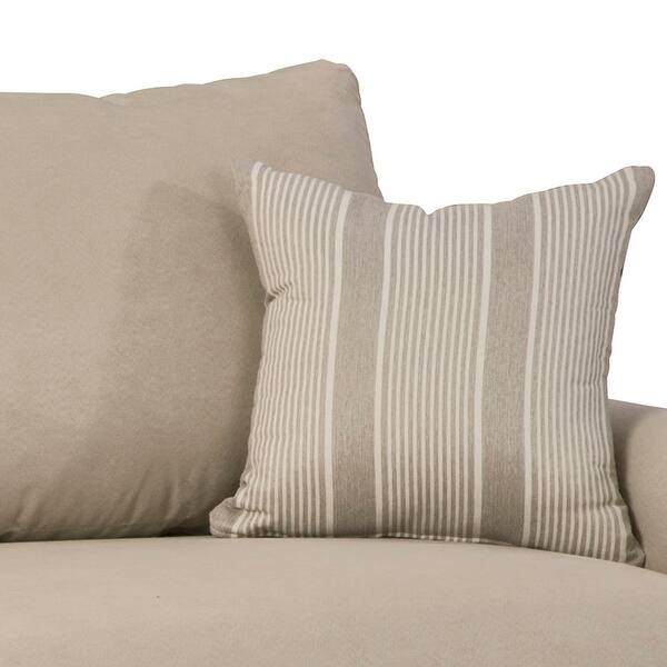 Shop Maxwell Cream Sofa Bed With Gel Memory Foam Mattress On