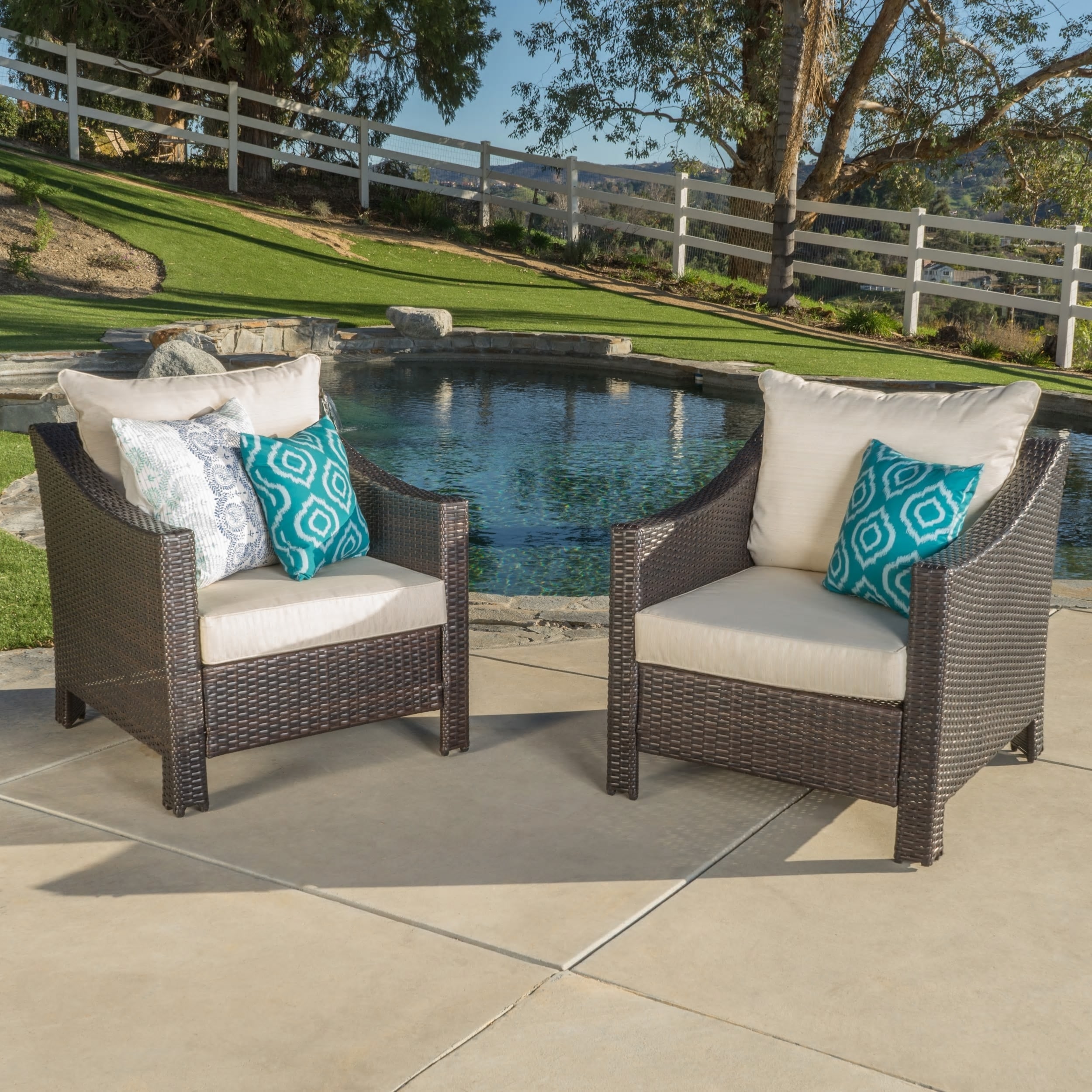 Christopher knight home outdoor wicker club chair online
