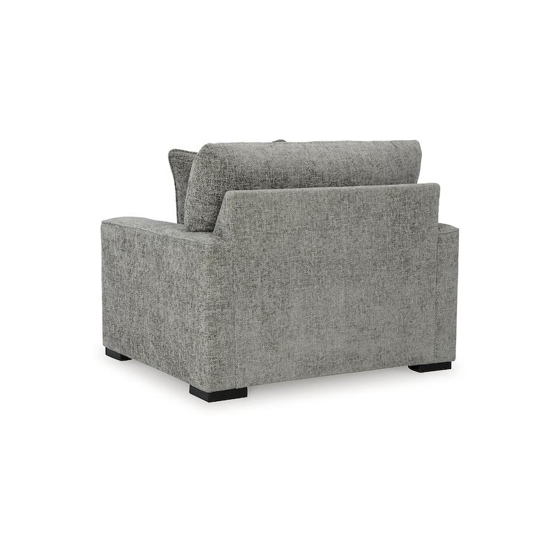 Signature Design by Ashley Dunmor Gray Oversized Chair - 51"W x 45"D x 42"H
