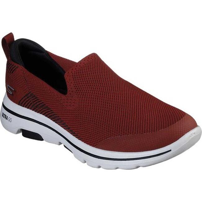 mens burgundy skechers