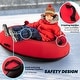 preview thumbnail 15 of 18, Goplus 40" Heavy-Duty Inflatable Snow Tube for Sledding with Tire Pump