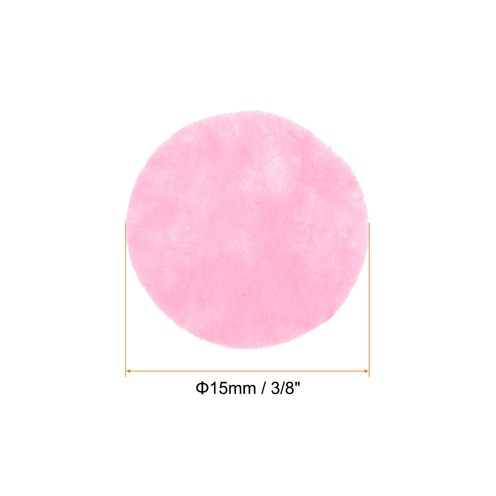 Round Felt Circles, Craft Felt Pads Non-Woven Fabric Pad