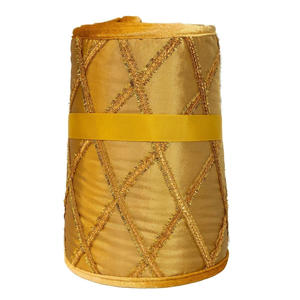 Kurt Adler 24-Inch Gold Satin Tree Collar