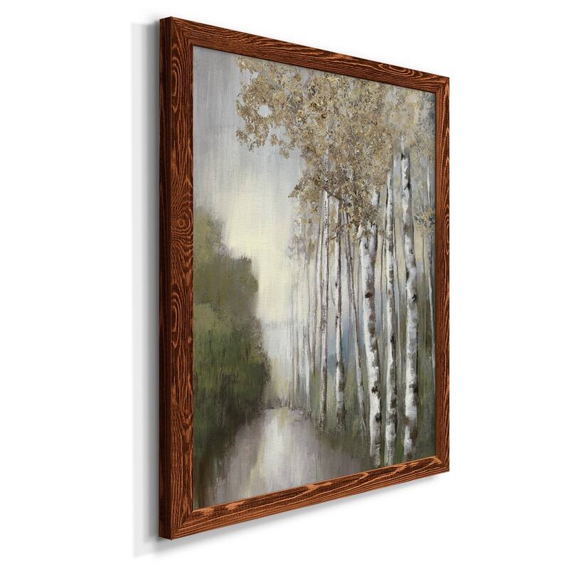 Woodland Walk Neutral-Premium Framed Canvas - Ready to Hang