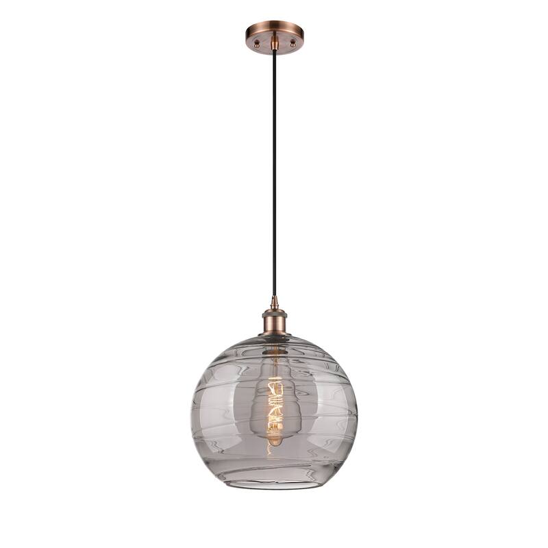 Innovations Lighting 516-1P-14-12 Athens Pendant Athens Deco Swirl 12"
